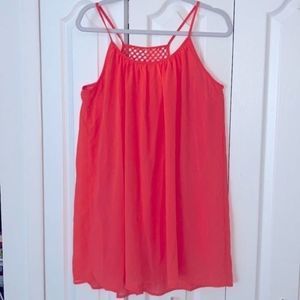 Pink Tangerine Swim Coverup